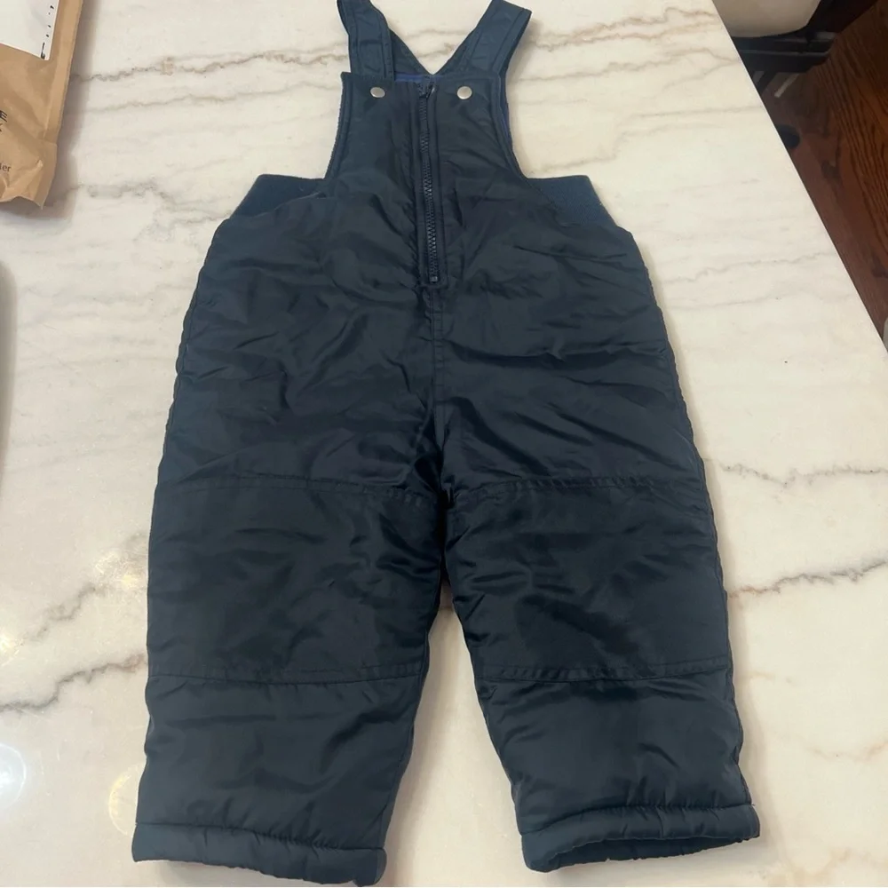 Gap Baby Snow Pants Bib Size 18-24 Months Navy Blue